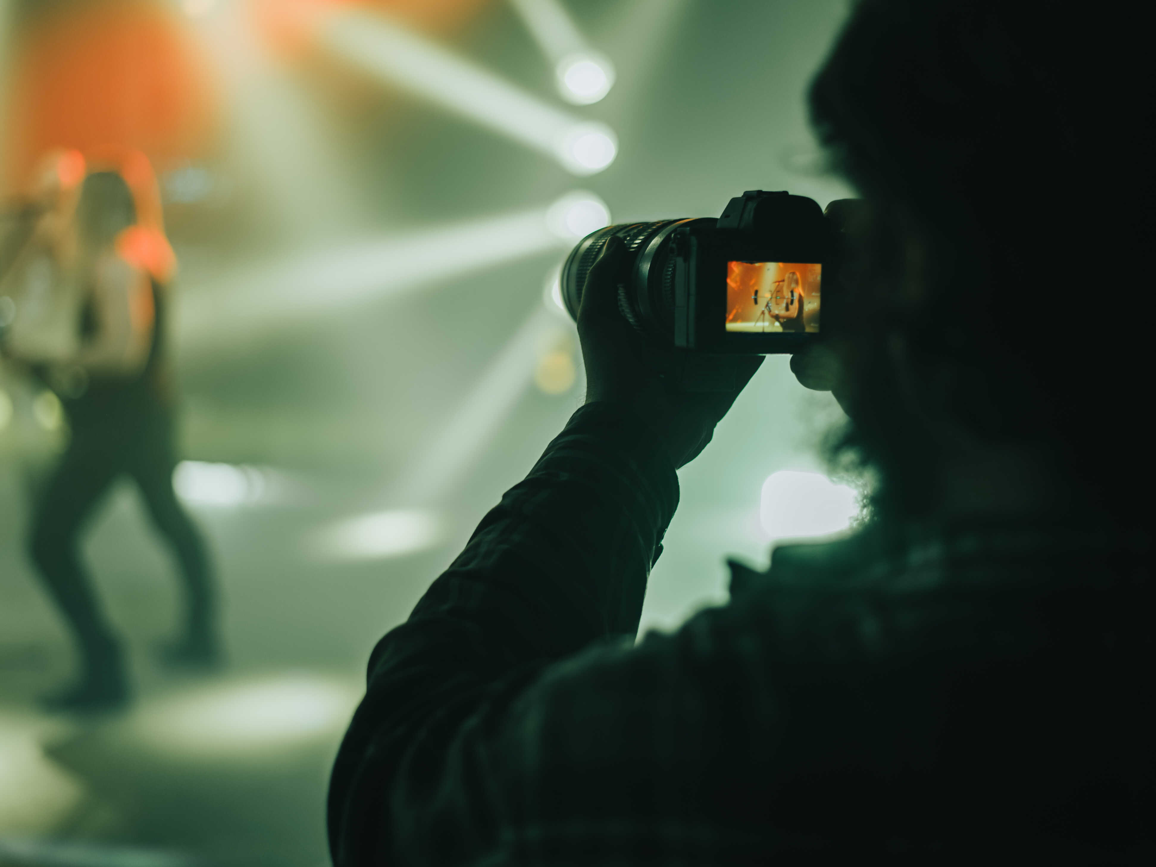High photographer and photo booths